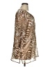 Chico's Animal Print Brown 3/4 Sleeve Blouse Size XL - photo 4