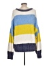 Aerie Color Block Blue Pullover Sweater Size L - photo 2