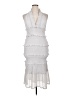 ASOS Silver Cocktail Dress Size 14 - photo 1