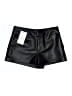 Zara Metallic Black Shorts Size M - photo 1