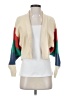 CAbi Color Block Ivory Cardigan Size XS - photo 1