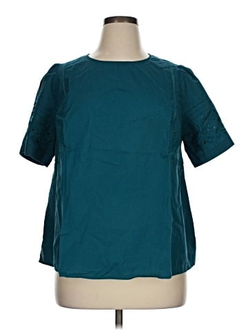 Lane Bryant Short Sleeve Blouse (view 1)