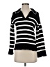 T Tahari Stripes Black Pullover Sweater Size XS - photo 1