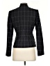 Calvin Klein 100% Polyester Plaid Black Blazer Size 0 - photo 2