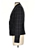 Calvin Klein 100% Polyester Plaid Black Blazer Size 0 - photo 5