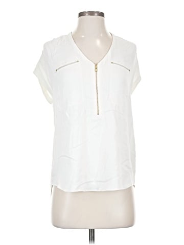 Rebecca Taylor Short Sleeve Blouse (view 1)