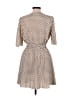 Shein Polka Dots Tan Casual Dress Size 6 - photo 2