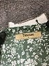 Timeson 100% Polyester Floral Green Long Sleeve Blouse Size L - photo 7