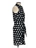 MICHAEL Michael Kors 100% Polyester Polka Dots Black Casual Dress Size 4 - photo 4