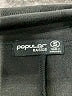 Popular Basics Solid Black Casual Skirt Size S - photo 4
