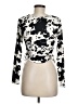 Assorted Brands Black Long Sleeve Blouse Size M - photo 2