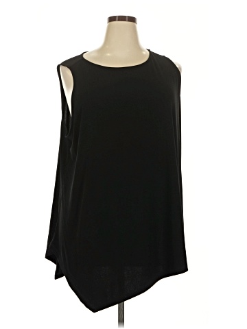 Susan Graver Sleeveless T-Shirt (view 1)