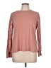 Rose + Olive Pink Long Sleeve Top Size L - photo 1