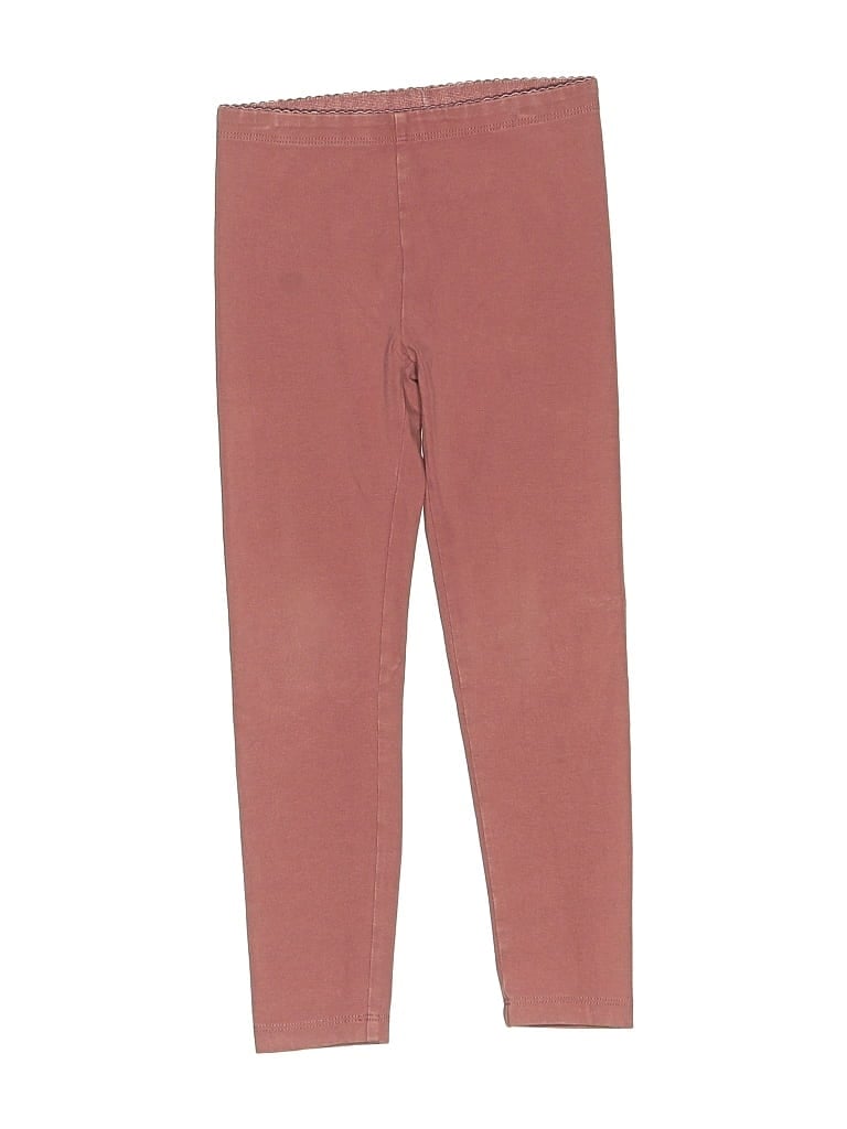 Pre-owned Tea Kids' Casual Pants In Pink