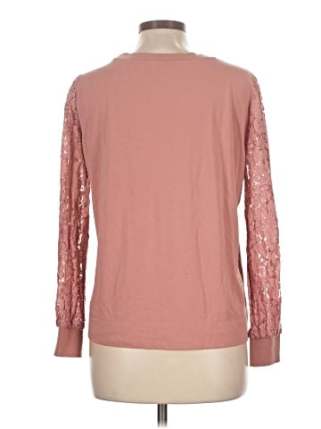 Rose + Olive Long Sleeve Top (view 2)