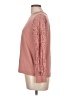 Rose + Olive Pink Long Sleeve Top Size L - photo 5