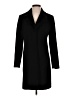 Fleurette 100% Wool Black Wool Coat Size 4 - photo 1