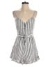 American Eagle Outfitters Stripes Gray Romper Size S - photo 1