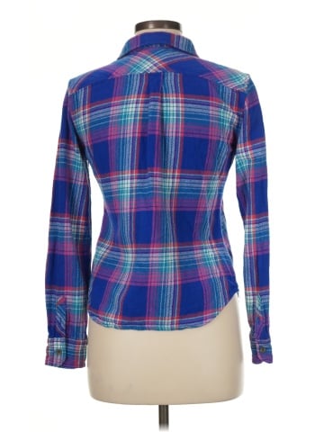 American Eagle Outfitters Long Sleeve Button-Down Shirt (view 2)