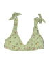 Miss Selfridge Green Swimsuit Top Size 8 - photo 1