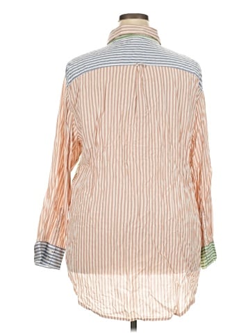 Aerie Long Sleeve Button-Down Shirt (view 2)