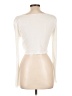 Shein Ivory Long Sleeve Top Size L - photo 2