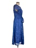 Perceptions Blue Cocktail Dress Size L - photo 4