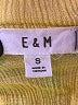 E&M Collection Yellow Sleeveless Top Size S - photo 7