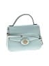 Tory Burch 100% Leather Solid Teal Leather Satchel One size - photo 1