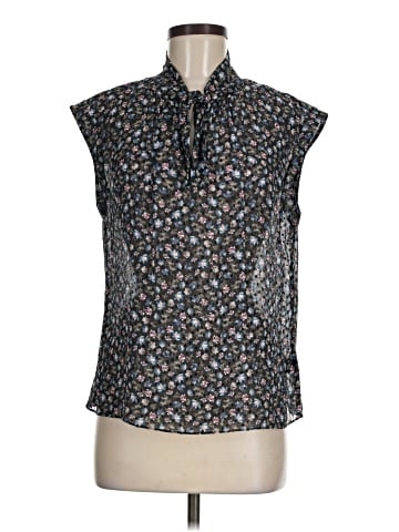 Rebecca Taylor Sleeveless Silk Top (view 1)
