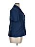 Perceptions 100% Polyester Blue Short Sleeve Blouse Size 14W Plus - photo 4