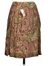 Talbots 100% Rayon Paisley Brown Casual Skirt Size 4 Petite - photo 2
