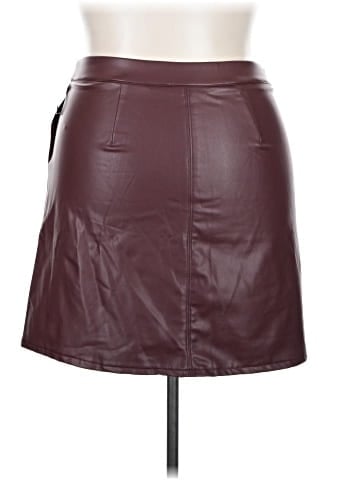 Maurices Faux Leather Skirt (view 2)