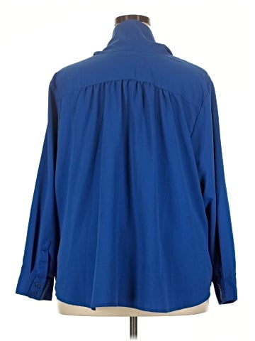 Denim 24/7 3/4 Sleeve Blouse (view 2)