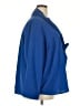 Denim 24/7 100% Polyester Blue 3/4 Sleeve Blouse Size 28W - photo 4