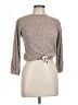 Jessica Simpson Animal Print Tan Pullover Sweater Size 10 - photo 1
