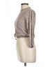 Jessica Simpson Animal Print Tan Pullover Sweater Size 10 - photo 5