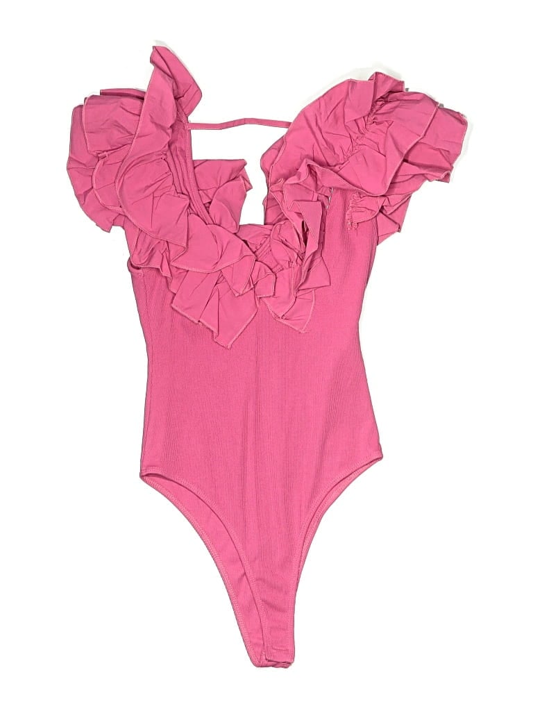 Pre-owned Zara Bodysuit In Pink
