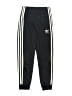Adidas 100% Polyester Black Track Pants Size 9 - 10 - photo 1