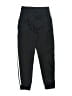 Adidas 100% Polyester Black Track Pants Size 9 - 10 - photo 2