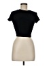 Monday Body Black Short Sleeve Turtleneck Size M - photo 1