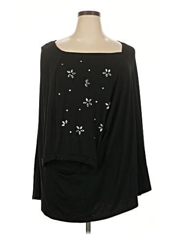 BLOOMCHIC 3/4 Sleeve Top (view 1)