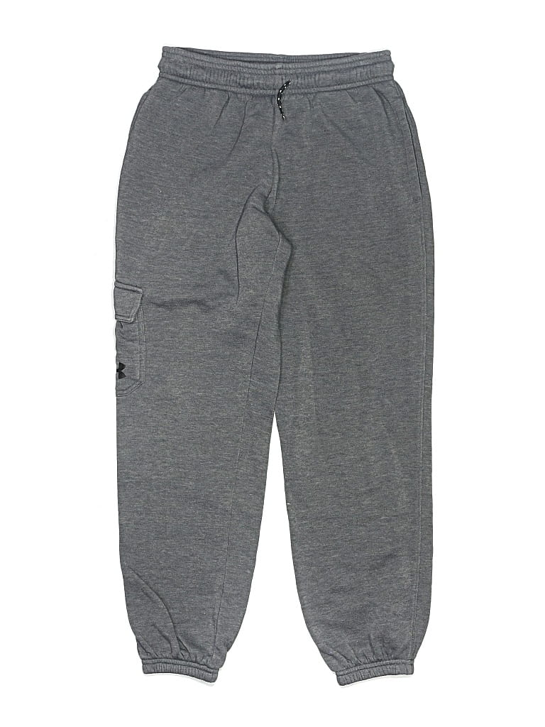 Pre-owned Under Armour Kids' Sweatpants In Gray