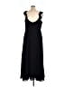 Lulus 100% Polyester Solid Black Casual Dress Size 2X - photo 2