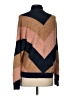 BCBGMAXAZRIA Chevron-herringbone Brown Pullover Sweater Size XS - photo 2