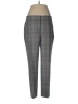 Lewit Plaid Gray Wool Pants Size 8 - photo 1