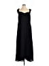 Lulus 100% Polyester Solid Black Casual Dress Size 2X - photo 1