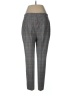 Lewit Plaid Gray Wool Pants Size 8 - photo 2