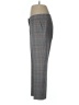 Lewit Plaid Gray Wool Pants Size 8 - photo 5