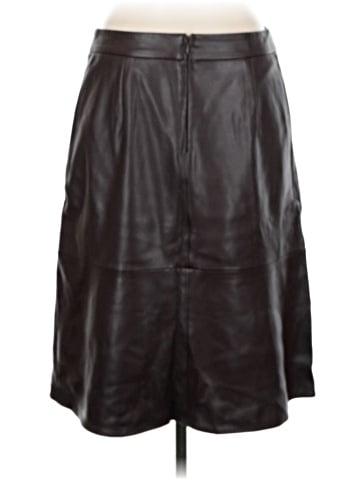 Liz Claiborne Career Faux Leather Skirt (view 2)